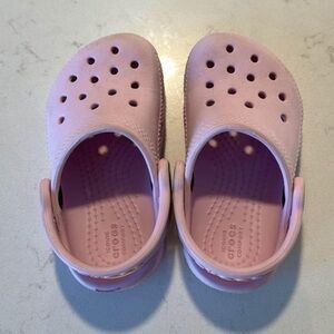 Toddler Baby Girl Crocs Size 6